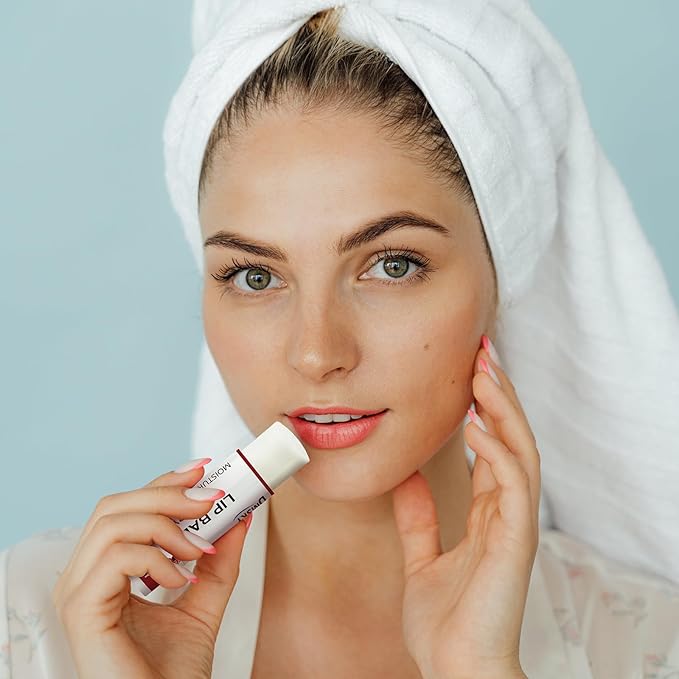 Dmsky Lip Balm Bulk, Fruit Lip Balm Variety Pack, Hydrating Lip Balm for Men Women Kids, 0.15 Oz, 40 count (Pack of 1)