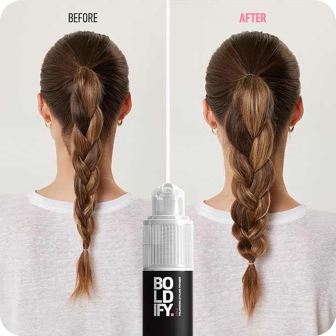 BOLDIFY Hair Texture Powder and Volumizer - Styling for Thinning Hair - Volumizing Powder for Women & Men - Travel Size