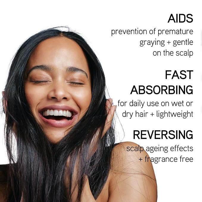 ILES FORMULA Grey Delay Anti Gray Hair Booster – Botanical Leave-In Treatment Spray with Silverfree and Melanogray to Restore Natural Hair Color and Prevent Premature Greying, 1-Month Supply