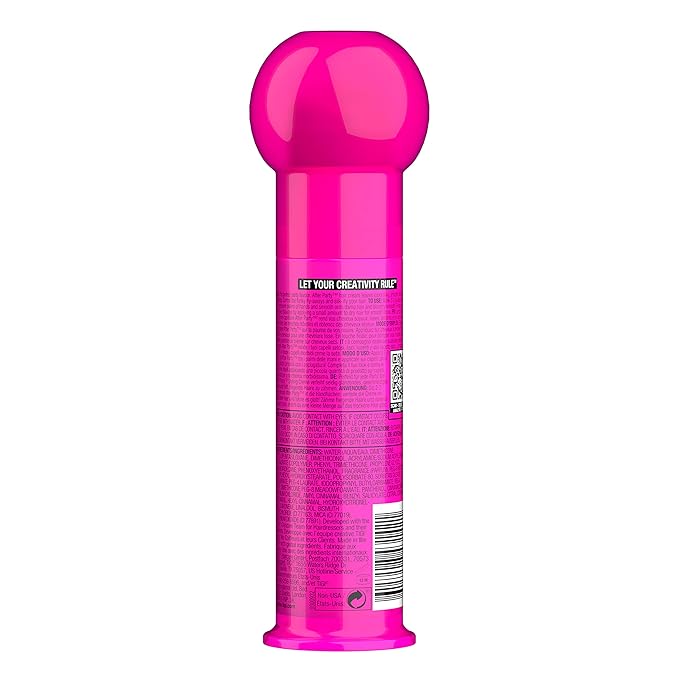 TIGI Bed Head After Party Super Smoothing Cream – Anti Frizz Hair Styling Product, Humidity Protection for Frizzy, Dull, or Coarse Hair, 3.38 fl oz