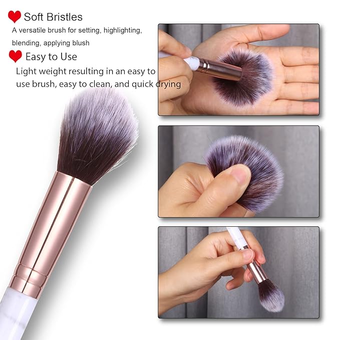 8 Colors Face Matte Blush Palette Shading Blusher with Brush - Buildable Facial Cheek Blusher Contour Bronzing Pressed Powder Makeup Pallet Women Gift Set (01 Matte)