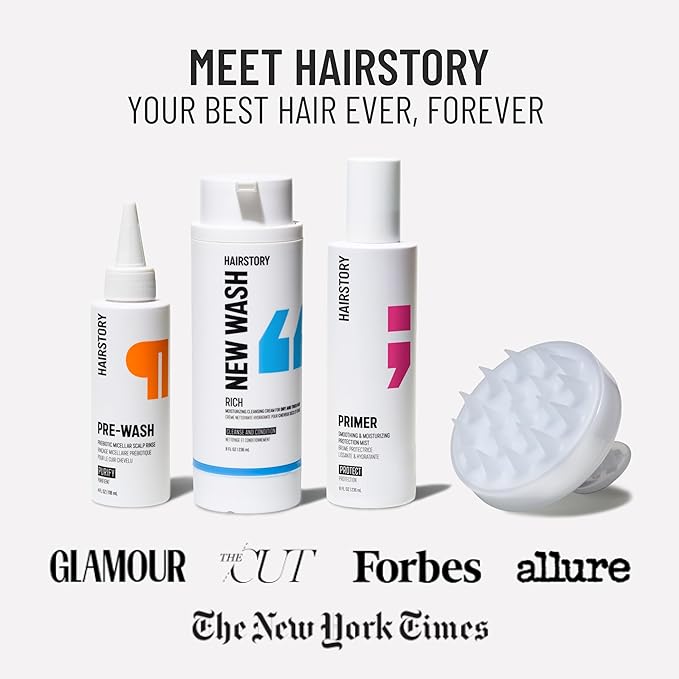Hairstory New Wash Rich Better Bottle, 8oz