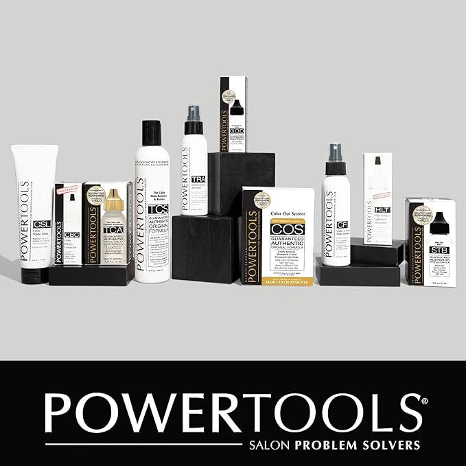 POWERTOOLS Gray Oxidizing Drops - Covers Resistant Gray Hair, Adds Depth and Shine to Any Hair Color (1 Fl Oz, Liquid, Gray, Gray)
