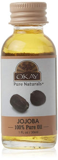 OKAY | Jojoba Oil | For Hair and Skin | Deep Conditioning Treatment | 100 % Pure Oil | Free of Paraben, Silicone | 1 oz