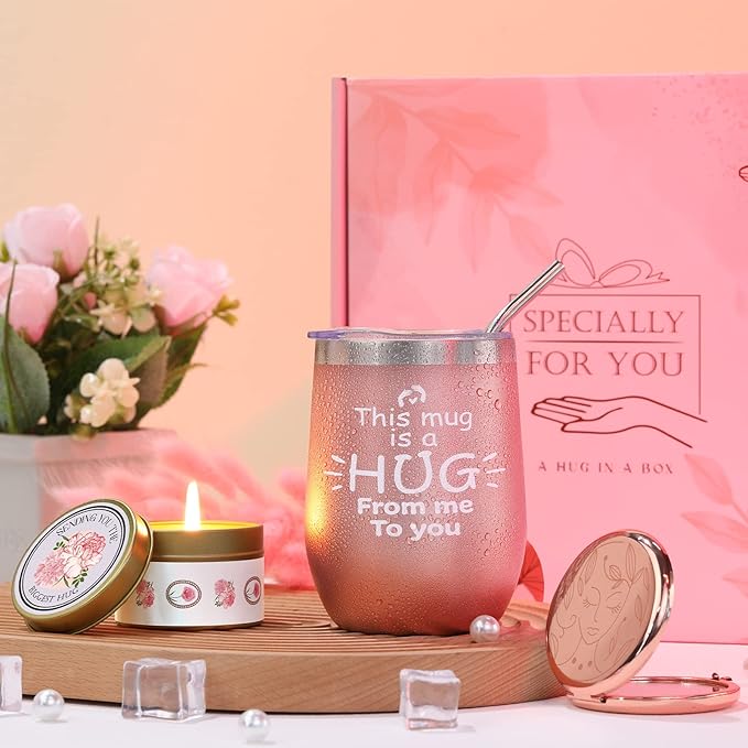 Christmas Gifts for Women, Birthday Gifts for Women Unique, Get Well Self Care Gift Basket-Anniversary Thank Friendship Retirement Spa Relax Gift Set Care Package for Mom Friend Sister Grandma Wife