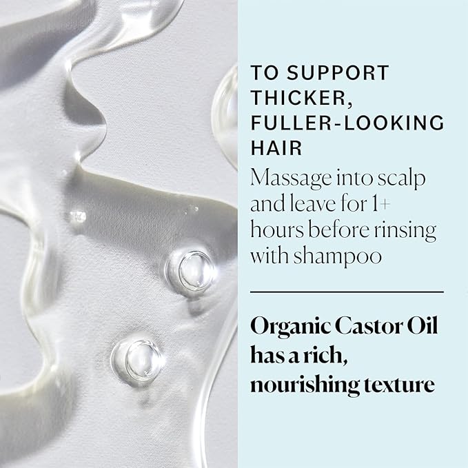 Sky Organics - Castor Oil Organic - Volumizing Hair Oil - Scalp, Lashes, Brows - Pure Castor Oil Cold Pressed - Natural Conditioner - Omega Fatty Acids, Vegan - Beauty, Hair,16oz, 2 Pack w Ebook