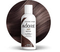 Adore Semi Permanent Hair Color (107 Mocha) | Vegan & Cruelty-Free Brown Hair Dye | No Ammonia, No Peroxide, No Alcohol | 4 Fl Oz (Pack of 1)