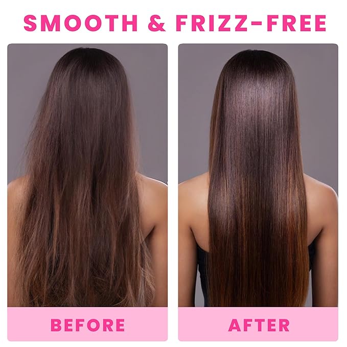 HUSSELL Hair Serum Bali Secret - no Rinse with Argan Macadamia & Avocado Oils - Vitamins A, E, Pro B5 - Conditioner for Women & Men - Travel-Size