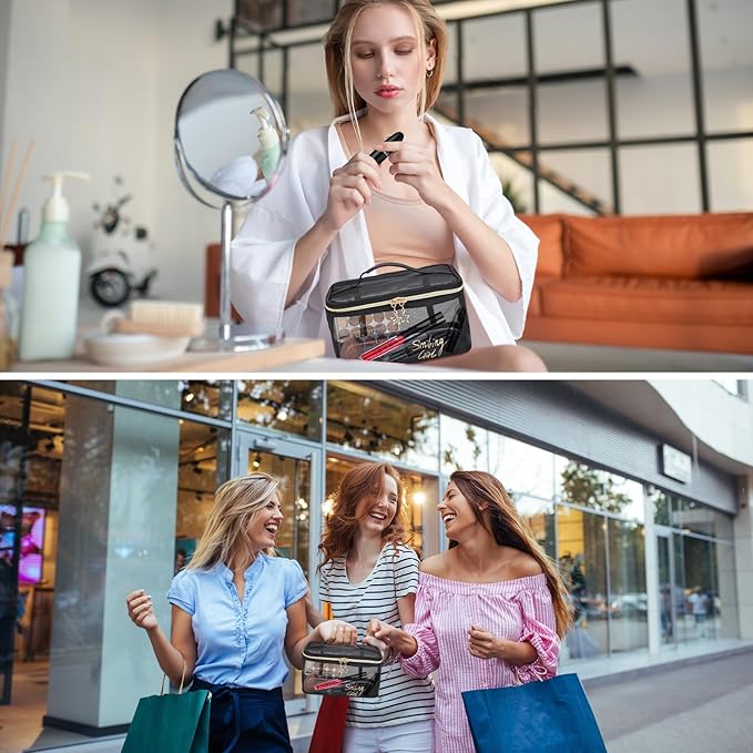 All In One Makeup Kit, Travel Makeup Kit, Makeup Kit for Women Full Kit, Makeup Gift Set for Women & Girls, Includes Foundation Eyeshadow Palette Lipstick Eyeliner Mascara Cosmetic Brush Set