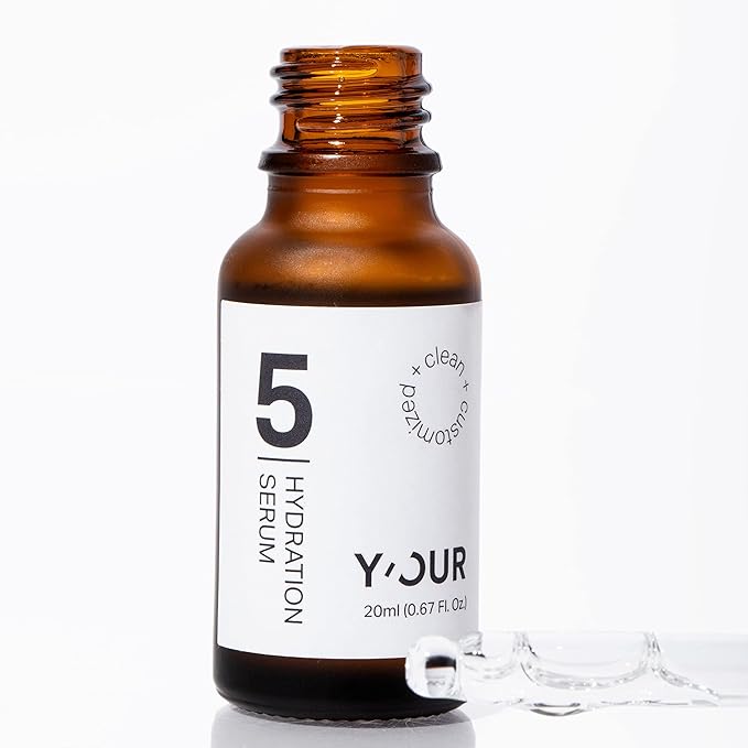 Y'OUR Skincare System, Contains: Moisturizing Cleanser, Antioxidant Day Cream, Calming Serum, Revitalizing Night Cream, Intensive Hydration Serum (Hydrating Skincare (Set of 5))