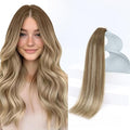 Sunny Hair Tape in Hair Extensions Human Hair, Human Hair Tape in Extensions Light Brown Balayage Blonde Hair Extensions Real Human Hair Tape in 12Inch 30g