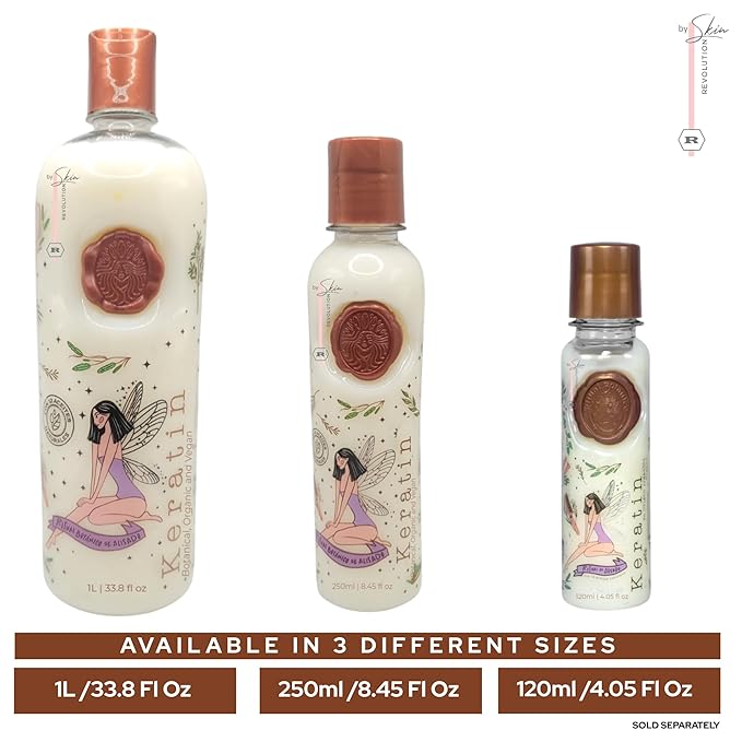 Ritual Botánico Keratina Orgánica | Treatment to Straighten, Repair and Relax Hair | All Natural, Organic & Vegan Ingredients | Product of Colombia| Keratin Medium, 250ml/8.45 Fl Oz)