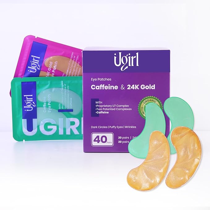 Eye Masks for Puffy Eyes, Under Eye Patches for Dark Circles, Bags, and Wrinkles, Relieves Pressure, Reduces Wrinkles, Refreshes and Revitalizes Skin