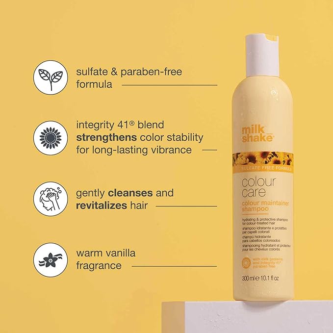 milk_shake Color Care Shampoo for Color Treated Hair – Hydrating and Protecting Color Maintainer Shampoo, 10.1 Fl Oz - (Package May Vary)