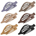 Big Hair Claw Clips 6-Pack 4.7" Non-Slip Hair for Women and Girls with Long, Thick Hair Jelly & Matte Clips (Duckbill-B 6pcs 4.7")