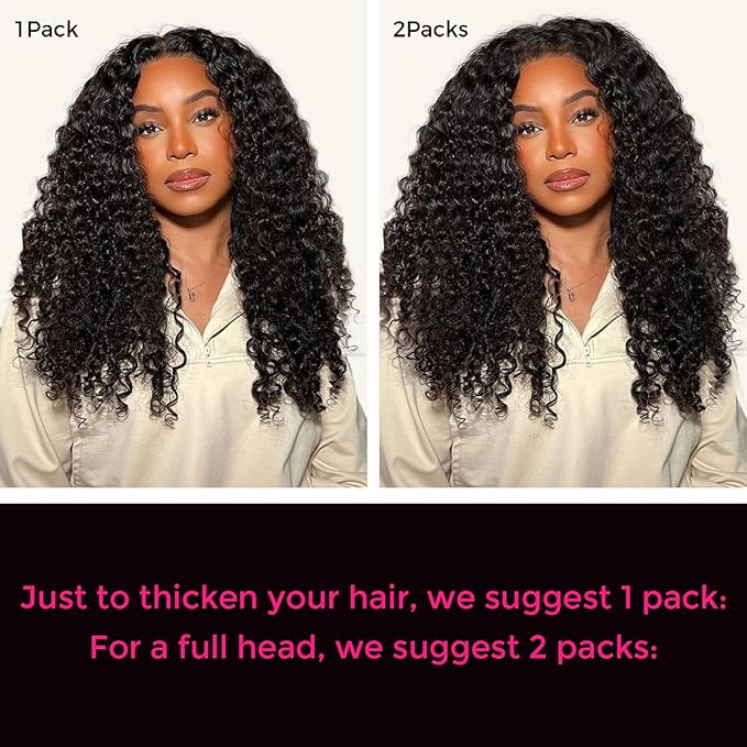 Lashey Clip in Hair Extensions Real Human Hair 7pcs 120g Kinky Curly Clip in Hair Extensions 16 Inch Remy Human Hair Natural Black
