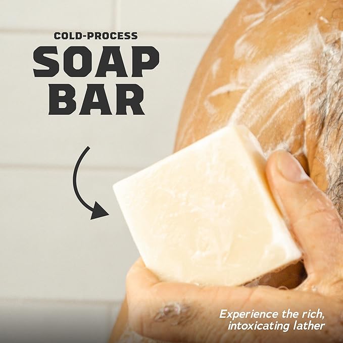 Dr. Squatch Natural Bar Soap for Men - Cold Process Soap with No Harsh Chemicals - Alpine Sage, Bay Rum, Bourbon, Eucalyptus & Goat's Milk (5 oz, 5-Pack)