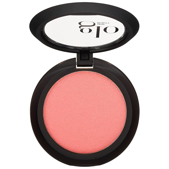 Glo Skin Beauty Blush (Papaya) - Pressed Powder Blush for Cheeks, High Pigment Mineral Face Makeup Creates a Natural, Healthy Glow