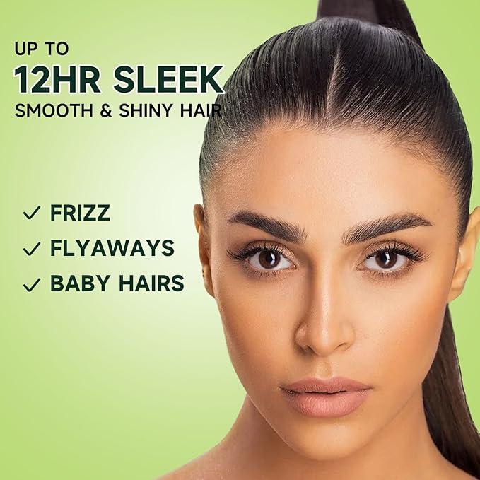 FUNAN Hair Serum Styling Wand for Flyaway Control, Frizz Smoothing, Edge Styling, Baby Hair Taming with Sleek Shine Finish, Lightweight Multi-Use Hair Stick - 20ml (pack of 2)