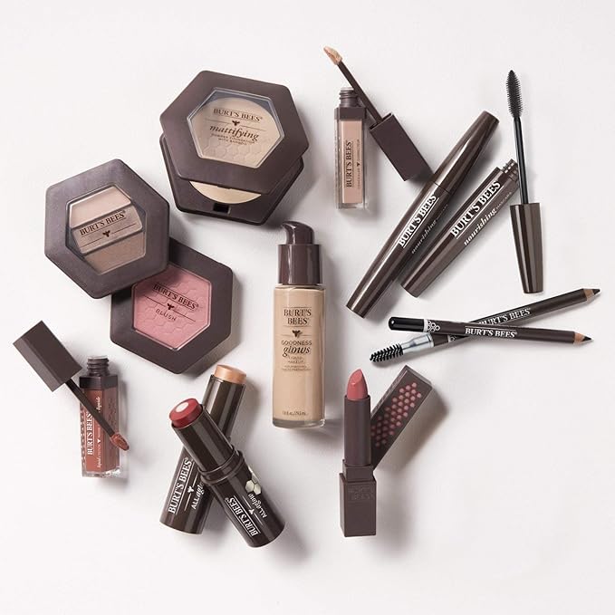 Burt's Bees Goodness Glows Liquid Makeup, Rich Caramel - 1.0 Ounce