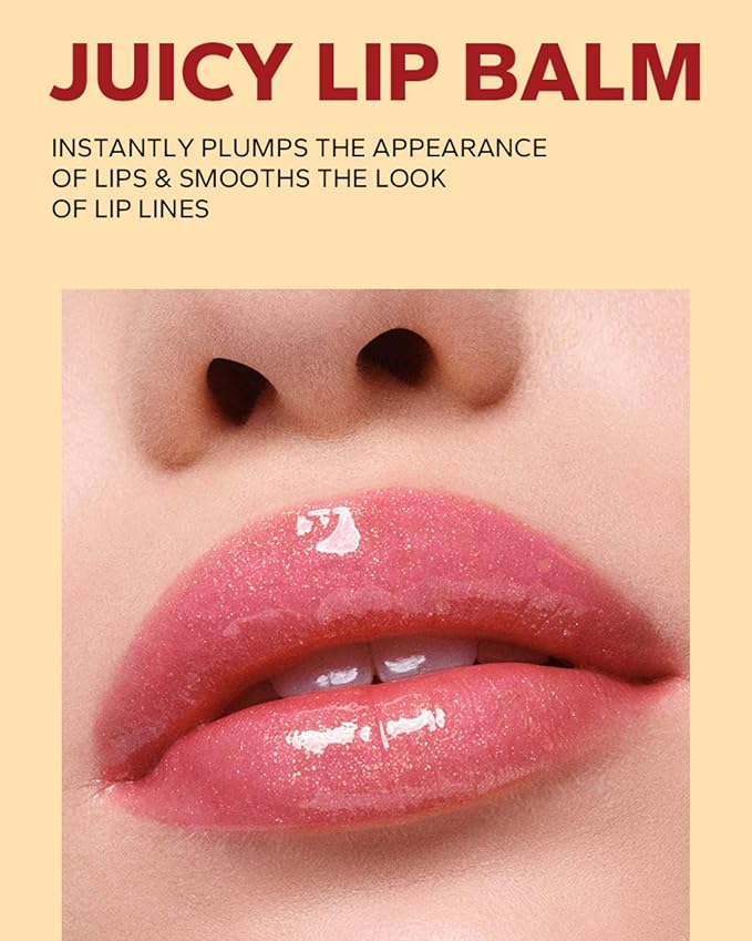 MAEPEOR Hydrating Lip Plumper 12 Colors Moisturizing Shiny Juicy Lip Balm Long Lasting Nourishing Lip Pluming Balm（Color 05)