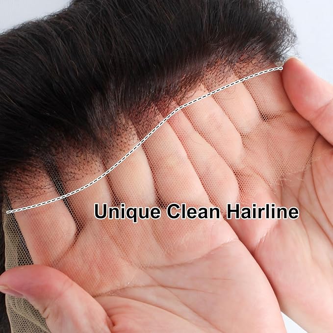 MEIMEI SKINLIKE Real HD Lace Wig Loose Deep Wave Lace Front Wigs Human Hair Pre Plucked Bleached Knots 200% Density Ultra-thin Invisible HD Lace 13x4 Loose Wave Wigs Human Hair for Women 24 Inch
