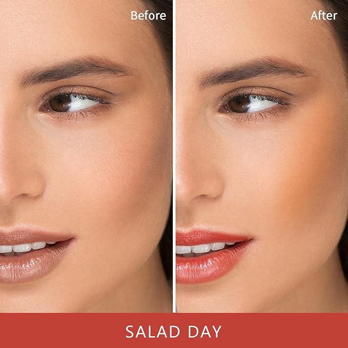 Blush Stick, Cream Blush for Cheeks and Lip Tint, Dewy Finish, Buildable & Blendable Color, Lightweight & Long-Lasting Formula | Coral,0.53fl.Oz