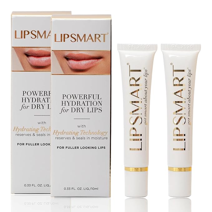 Ultra Hydrating Lip Treatment Moisturizer and Volumizer - Powerful Hydration for Dry Lips (2 Pack)