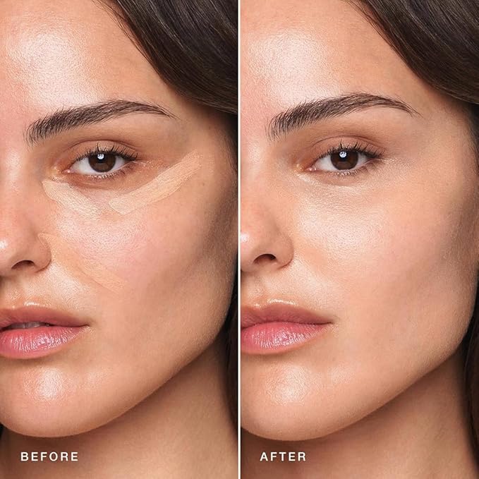 Jouer Essential High Coverage Concealer Pen - Under Eye Concealer for Dark Circles - Brightening Makeup for Eye Circles - Color Corrector Eye Primer with Hyaluronic Acid and Vitamin E