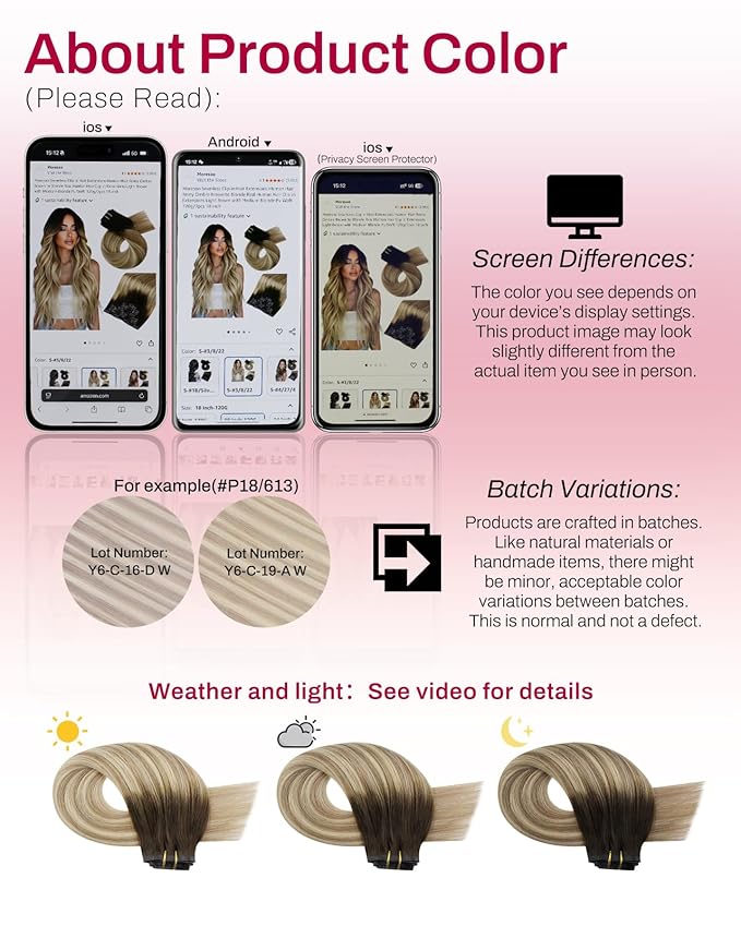 Moresoo Seamless Clip ins Human Hair Balayage Brown to Blonde Clip in Hair Extensions Real Human Hair Light Brown with Medium Blonde Pu Skin 120g/7pcs 16 inch