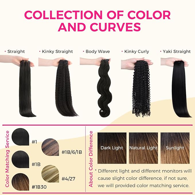 Lashey Seamless Clip in Hair Extensions Human Hair 110g 7pcs Light Yaki Straight 18 Inch Ombre Natural Black to Medium Auburn Real Human Hair