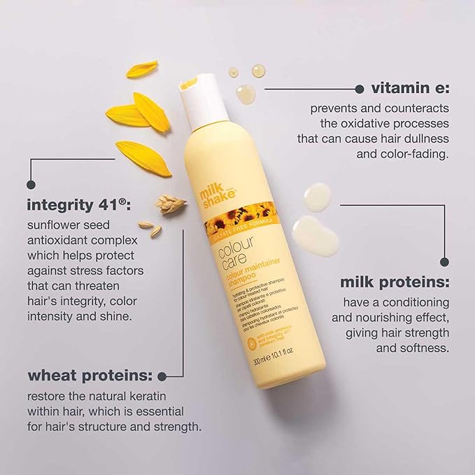 milk_shake Color Care Shampoo for Color Treated Hair – Hydrating and Protecting Color Maintainer Shampoo, 10.1 Fl Oz - (Package May Vary)