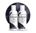 Adore Semi Permanent Hair Color (125 Purple Black) | Vegan & Cruelty-Free Purple Hair Dye | No Ammonia, No Peroxide, No Alcohol | 4 Fl Oz Each (Pack of 2)