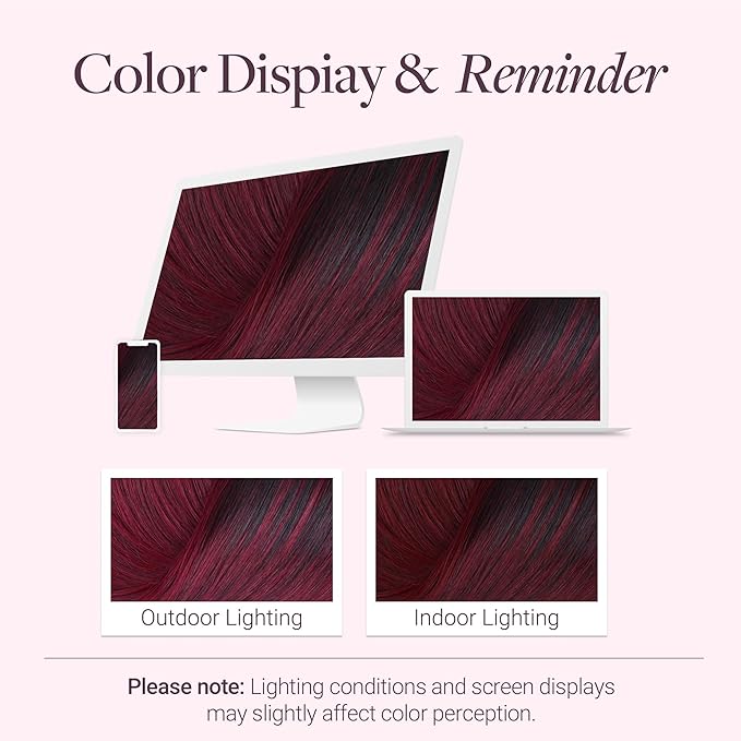 GOO GOO Clip in Hair Extensions Real Human Hair, Remy Human Hair Extensions Clip ins for Women, Natural Human Hair, 18inch 110g 7 Pcs, #1/99j Balayage Jet Black to Red Seamless Blend