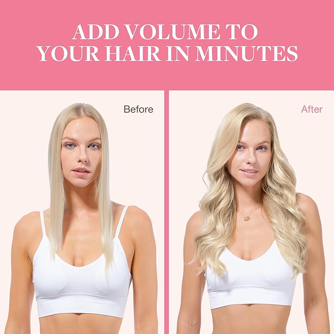 GOO GOO Clip in Hair Extensions Real Human Hair, Remy Human Hair Extensions Clip ins for Women, Natural Human Hair, 14inch 130g 9Pcs, 17/22/60 Balayage Ash Blonde to Golden Blonde and Platinum Blonde