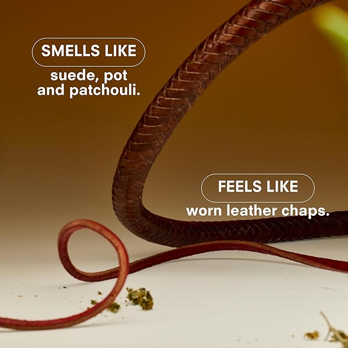 Boy Smells Cowboy – Patchouli Scent – Spicy Aromatic Fragrance with Leather & Hazelnut – Eau de Parfum for All Genders - 10 ml