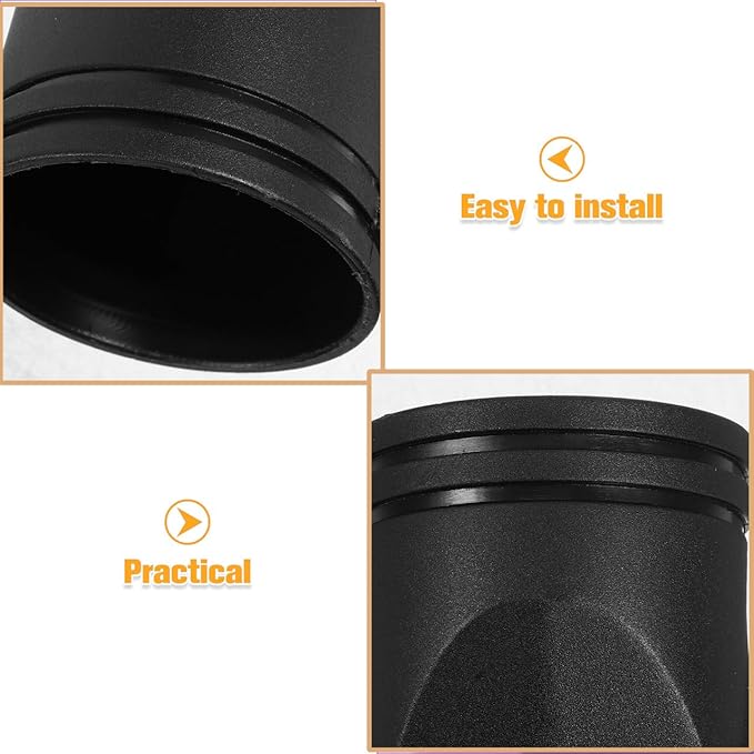 Hair Dryer Nozzle Replacement Universal Attachment Flat Plastic Concentrator Blow Dryer Attachment Hair Dryers Accessories for Outer Diameter 4.5 cm to 4.6 cm