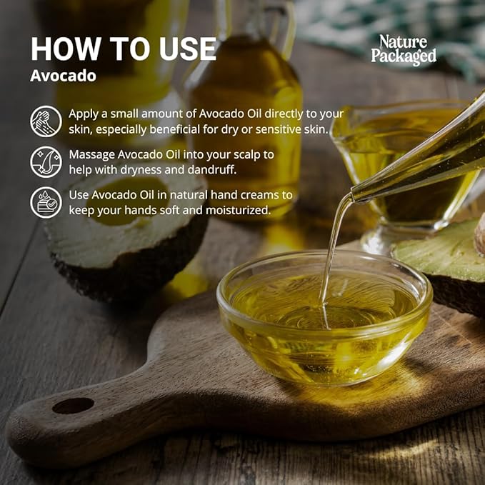 Avocado Oil - Direct from EIR Oils Farm in Spain - 100% Pure Carrier Oil for Hair, Face, and Skin - Hand-Picked, Cold-Pressed Carrier Oil - (4Gallons)