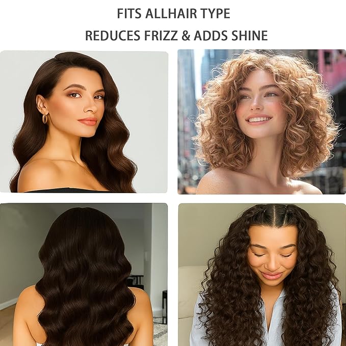Curl Defining Brush, Curly Hair Brush for Detangling Shaping and Styling Curly Hair, Vented Candy Brush for Wet or Dry Hair Types for Women and Girl, Defining with Side Gear, Reduces Frizz (Black)