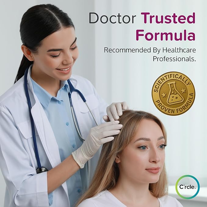 Minoxidil for Women 5% Foam - Helps Restore Top of Scalp Hair Loss and Support Hair Growth for Women, Regrowth with Unscented Topical Treatment for Thinning Hair (5% Foam 4-Month Supply)