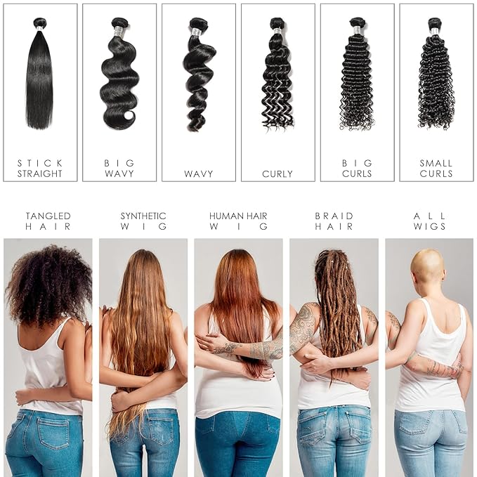 Awesome Human Hair Wig Leave in Conditioner Spray, pH5, Shine and Freshness. Easy Combing & Detangles Hair for Wig Care, 7 fl oz (1 set of 2)