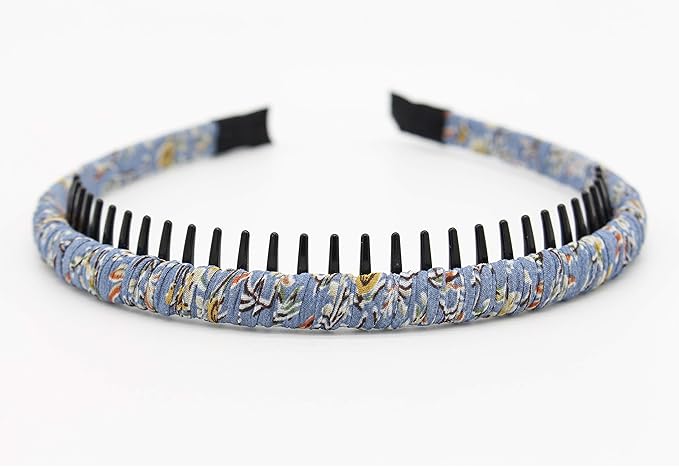 Fashion Hair Accessories Teeth Comb Hair Hoop Bands Soft Comfy Non-slip Headbands for Women (4 colors)