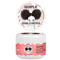 8.8oz Edge Control Wax for Women Strong Hold Non-greasy Edge Control Smoother Edge Wax Styling Gel Edge Control for Black Hair No Flaking, White Residue, Shine and Smooth (Sweet Peach)