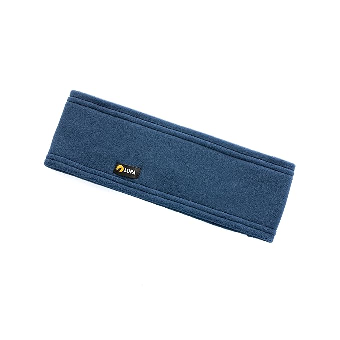 Lupa Handmade Unisex Triple-Layer Micro Fleece Headband Ear Warmer - Spirit Navy