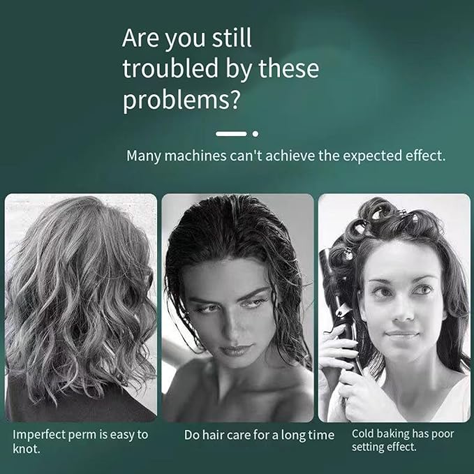 Nano Hair Steamer Machine 1200W-Professional Salon Hair Steamer with Evaporation Cap, Multifunctional for Hair Care & Coloring 4-in-1