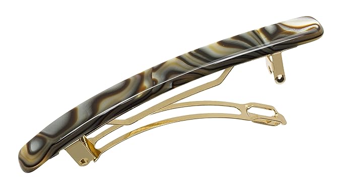 France Luxe Bennington Barrette - Onyx