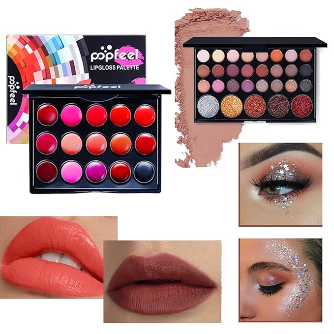 Makeup Kit for Women Full Kit, 26PCS Multi-Purpose Makeup Kit All-in-One Makeup Gift Set Makeup Essential Starter Kit, Compact and Lightweight Design for Girls, Women