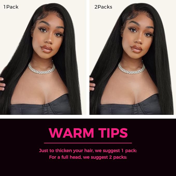 Lashey Real Human Hair Clip in Extensions, 9pcs 150g Straight 16 Inch #1B Natural Black Hair Extensions for Women