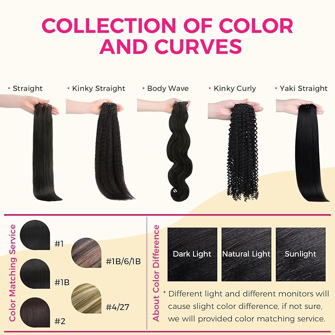 Lashey Seamless Clip in Hair Extensions Human Hair 7pcs 110g Light Yaki Straight Clip ins with PU Weft 22 Inch Natural Black Human Hair Clip in Extensions for Women