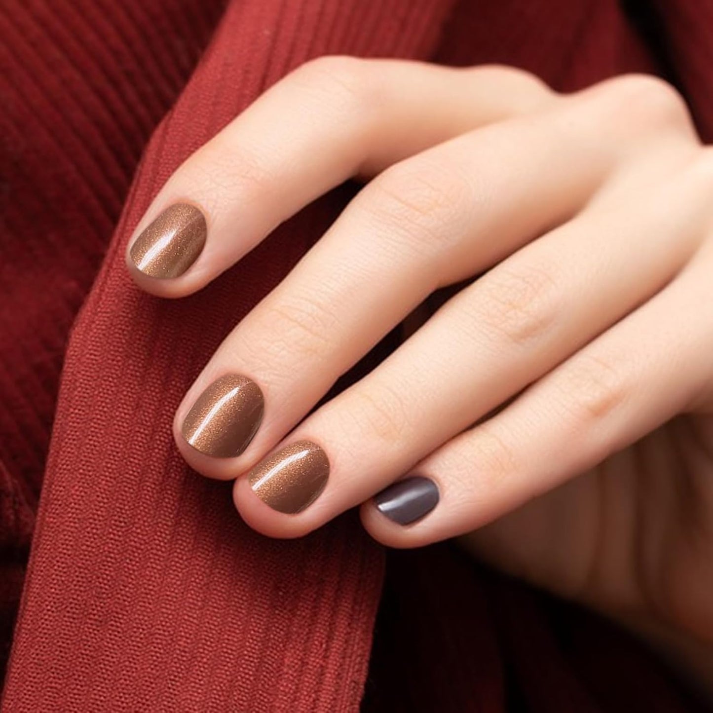 Major Dijit Quick Dry Nail Polish Ochre Summer Nail Lacquer for Nail Art Regular Nail Polish 0.41 fl oz.